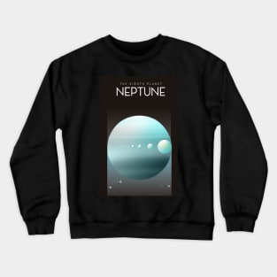 Neptune Space art Crewneck Sweatshirt